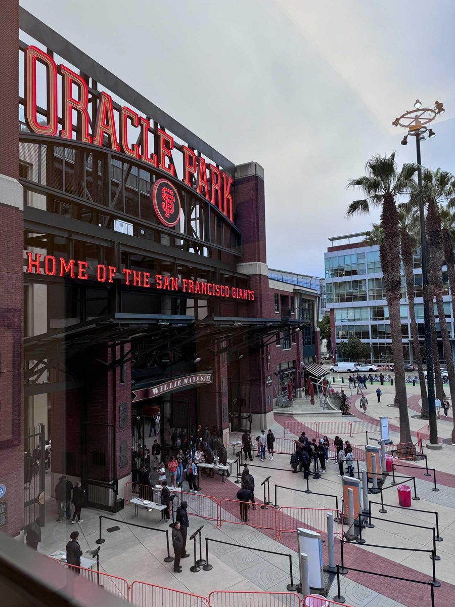 Oracle Park Exterior