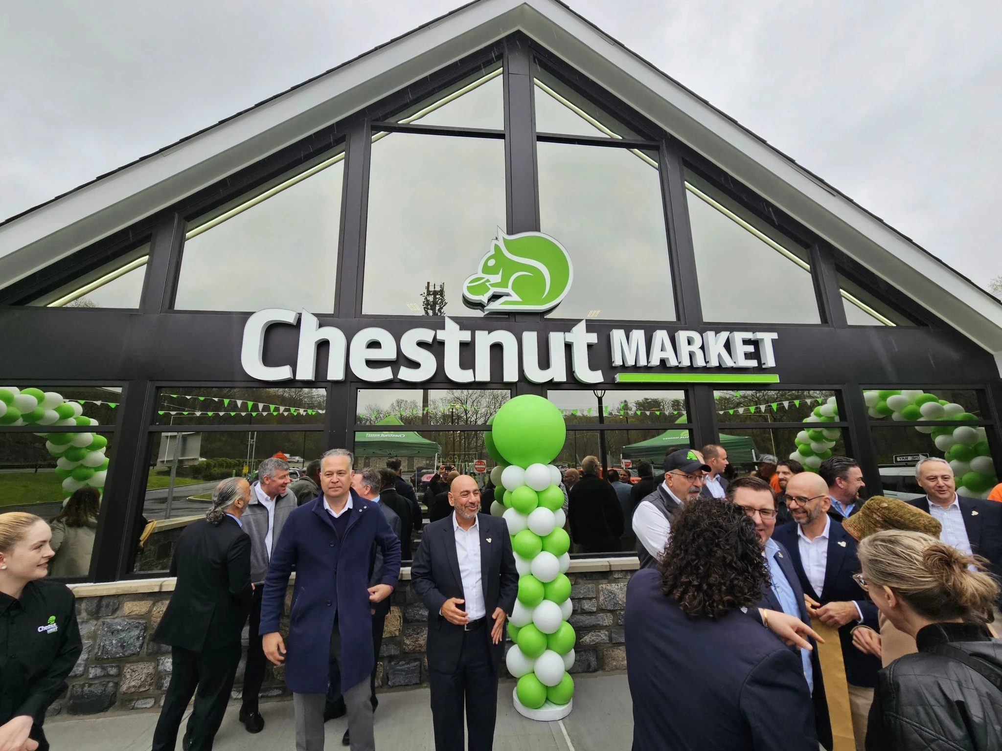 Launch day at Chestnut Market