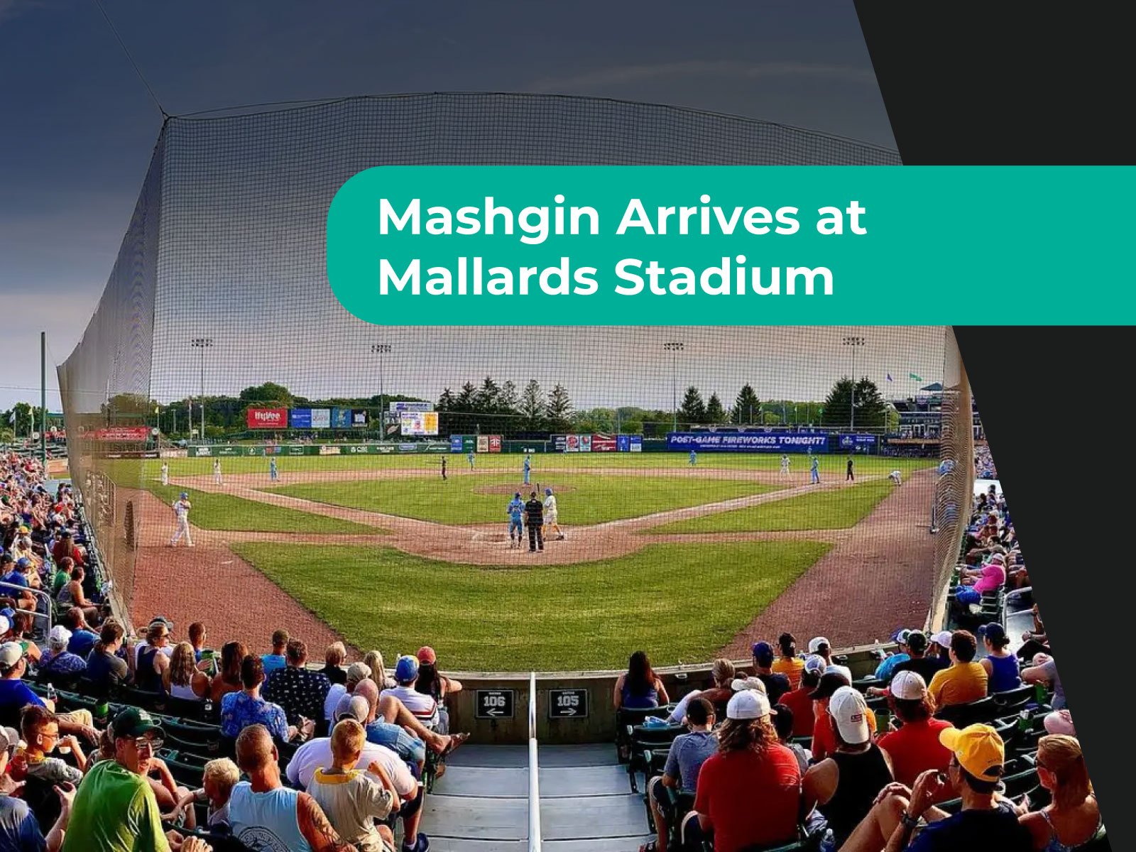 Mashgin arrives at Mallards Stadium